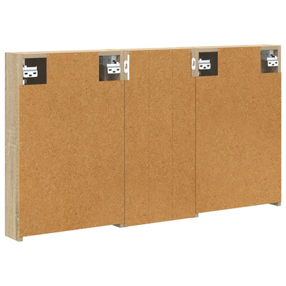 Set di Armadi da Bagno con porta 3 pcs 110 x 10,5 x 60,5 cm