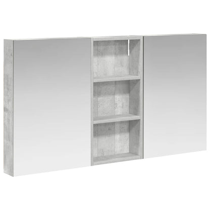 Set di Armadi da Bagno con porta 3 pcs 110 x 10,5 x 60,5 cm