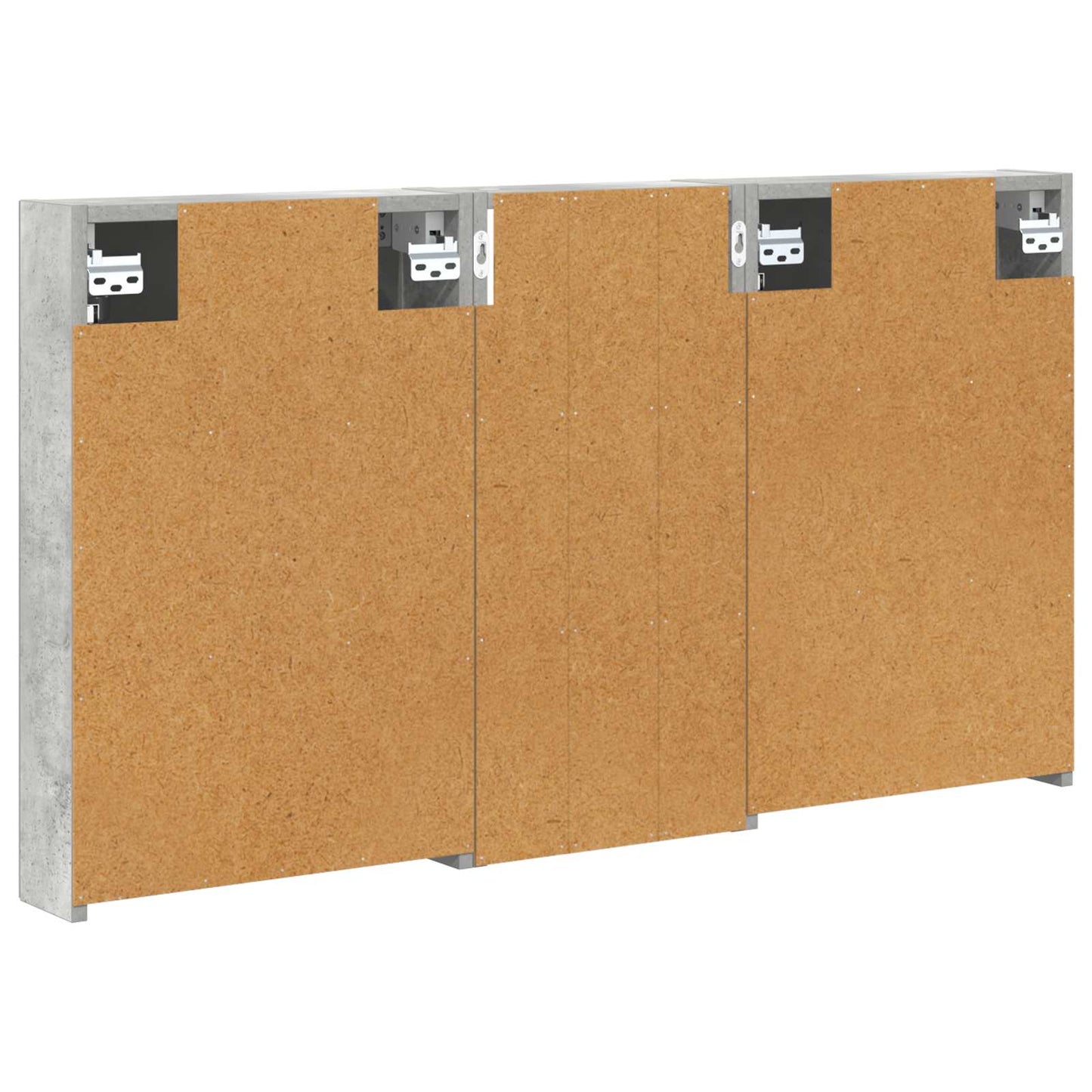 Set di Armadi da Bagno con porta 3 pcs 110 x 10,5 x 60,5 cm