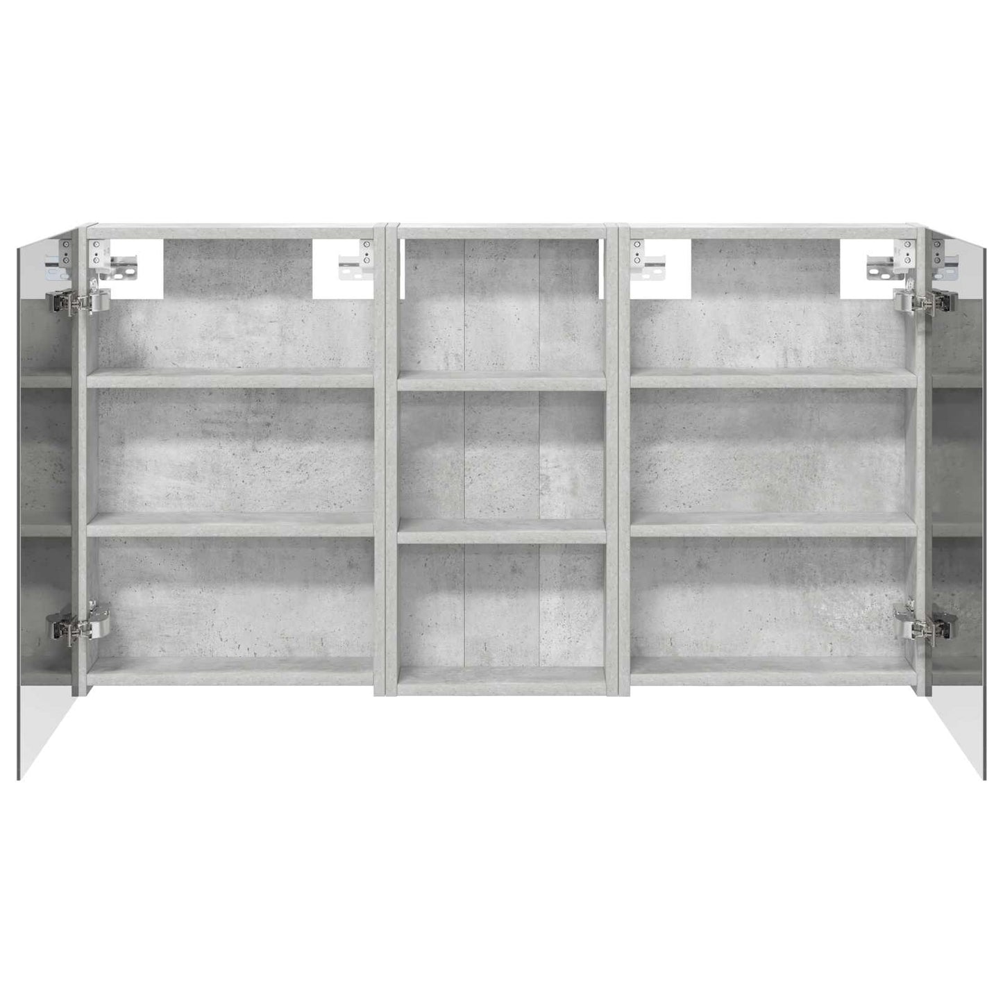 Set di Armadi da Bagno con porta 3 pcs 110 x 10,5 x 60,5 cm