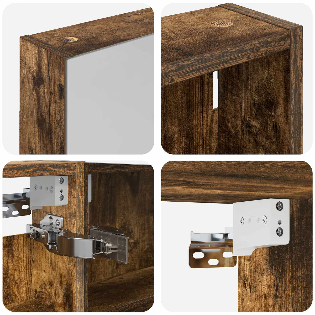 Set di Armadi da Bagno 3 pz 110 x 10,5 x 60,5 cm | homemem39