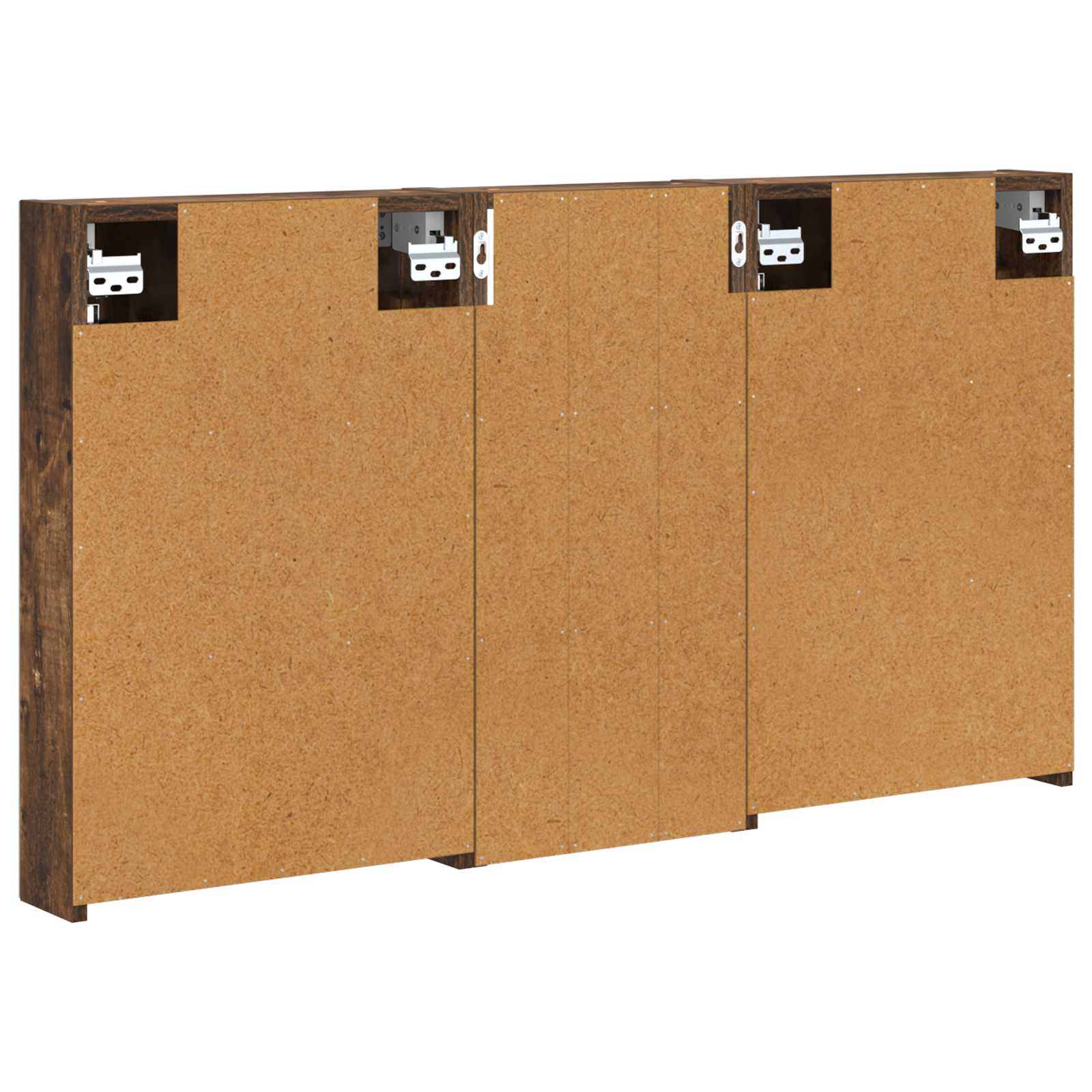 Set di Armadi da Bagno con porta 3 pcs 110 x 10,5 x 60,5 cm | homemem39