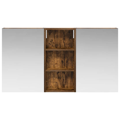 Set di Armadi da Bagno con porta 3 pcs 110 x 10,5 x 60,5 cm | homemem39