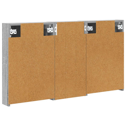 Set di Armadi da Bagno con porta 3 pcs 110 x 10,5 x 60,5 cm | homemem39