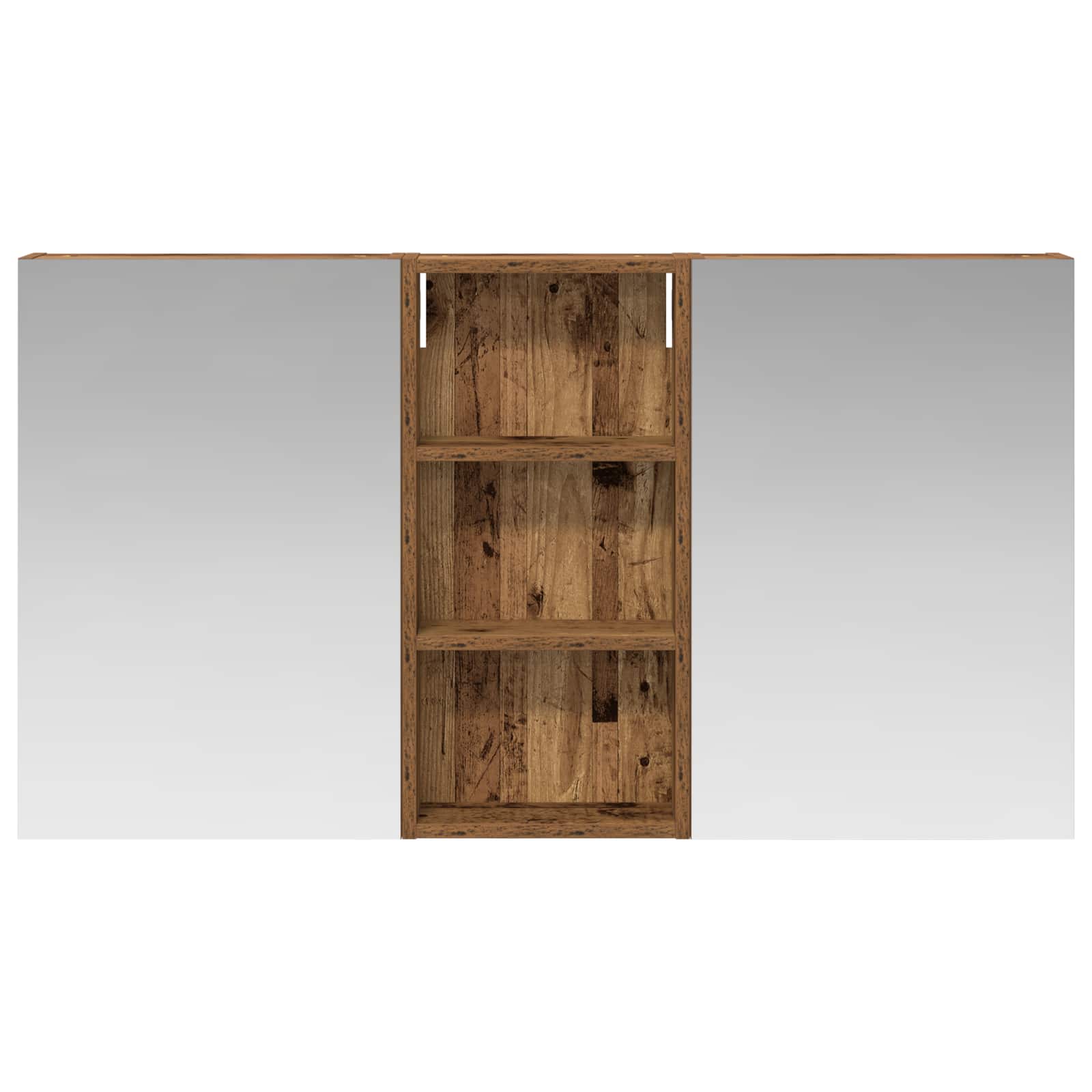 Set di Armadi da Bagno con porta 3 pcs 110 x 10,5 x 60,5 cm | homemem39