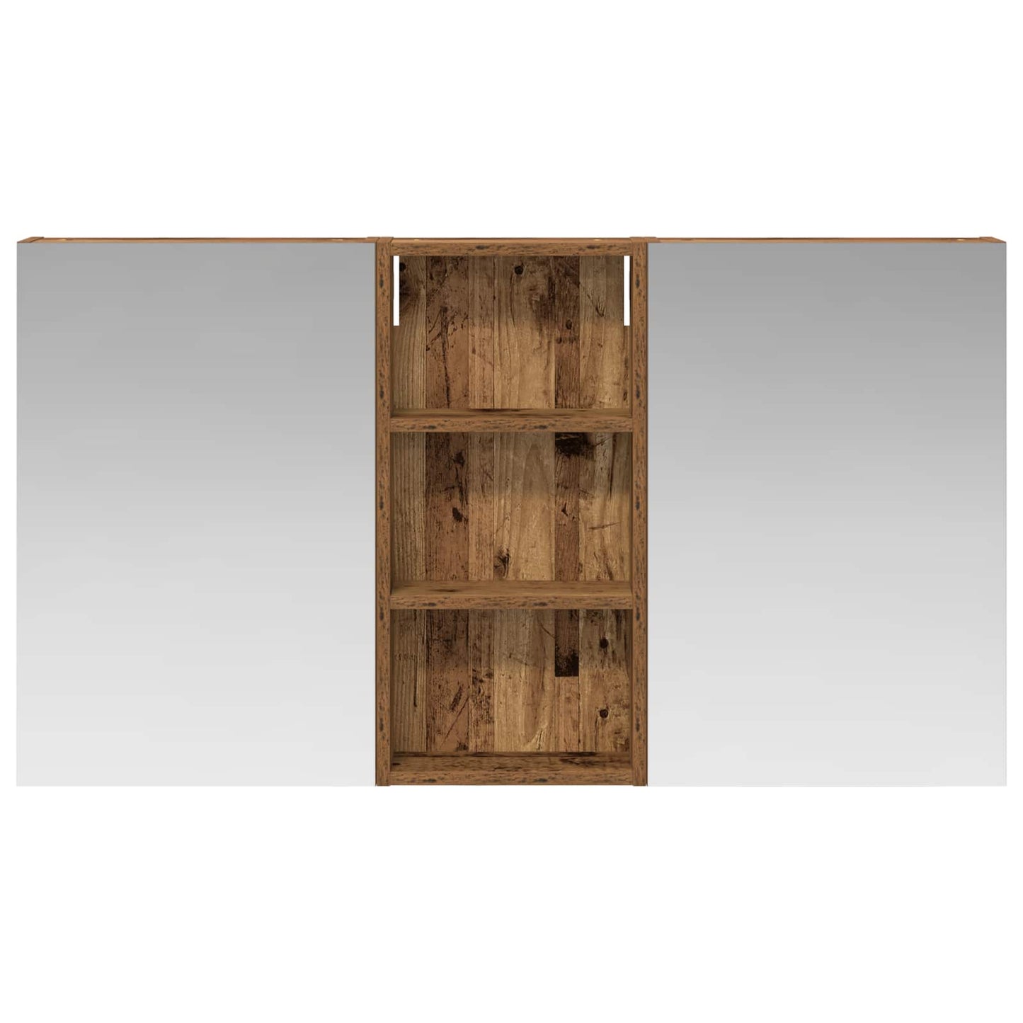 Set di Armadi da Bagno con porta 3 pcs 110 x 10,5 x 60,5 cm