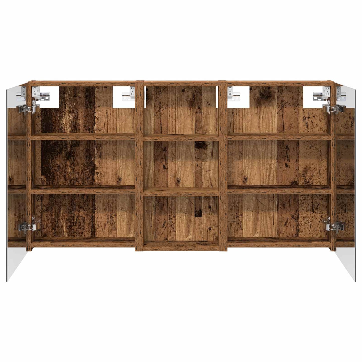 Set di Armadi da Bagno con porta 3 pcs 110 x 10,5 x 60,5 cm | homemem39