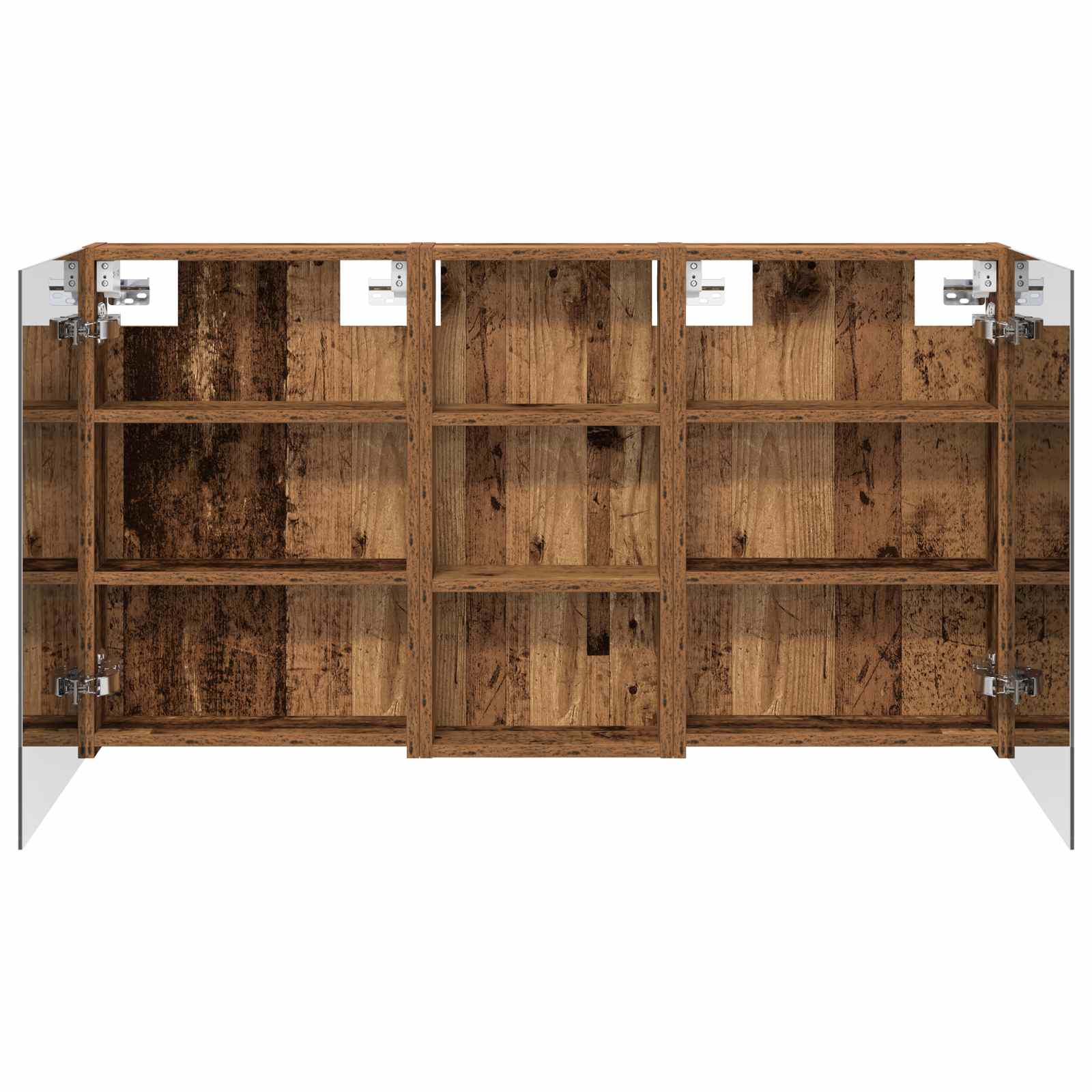 Set di Armadi da Bagno con porta 3 pcs 110 x 10,5 x 60,5 cm | homemem39