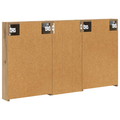 Set di Armadi da Bagno con porta 3 pcs 110 x 10,5 x 60,5 cm | homemem39