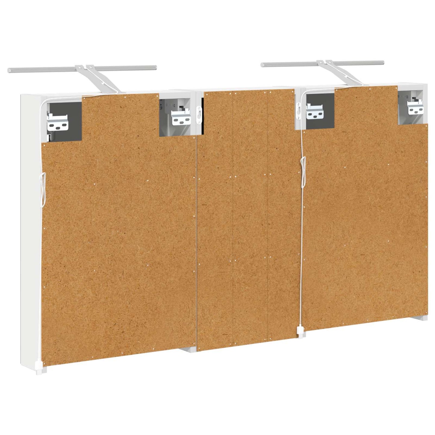 Set di Armadi da Bagno con porta 3 pcs 110 x 10,5 x 60,5 cm