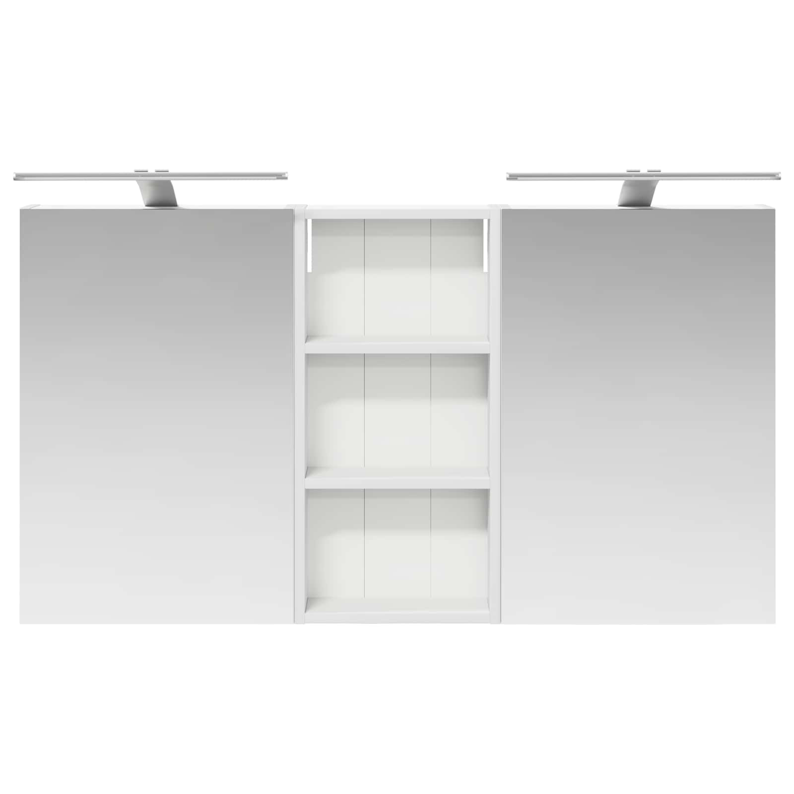 Set di Armadi da Bagno con porta 3 pcs 110 x 10,5 x 60,5 cm | homemem39