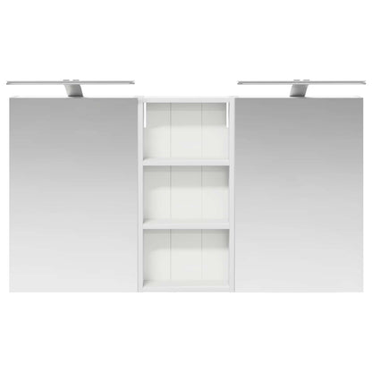 Set di Armadi da Bagno con porta 3 pcs 110 x 10,5 x 60,5 cm | homemem39