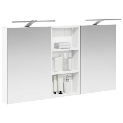 Set di Armadi da Bagno con porta 3 pcs 110 x 10,5 x 60,5 cm | homemem39