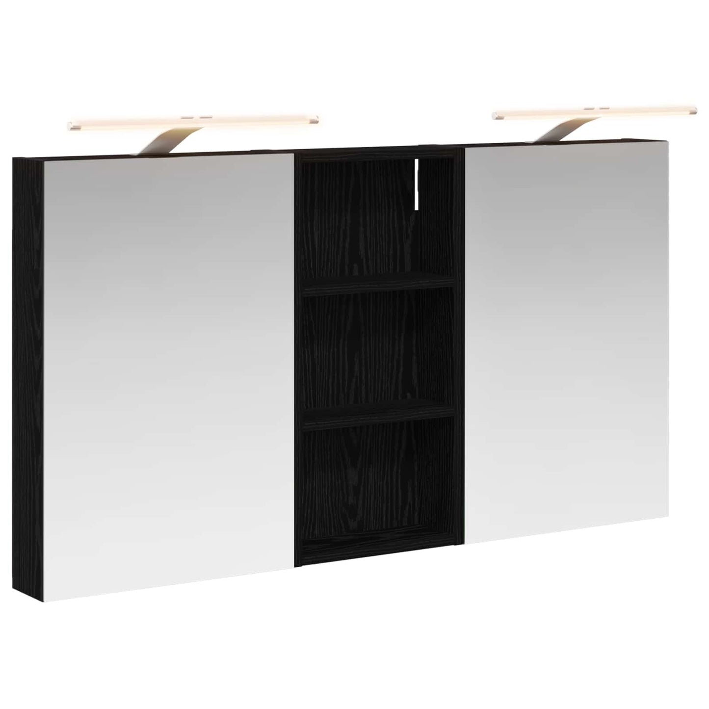 Set di Armadi da Bagno con porta 3 pcs 110 x 10,5 x 60,5 cm