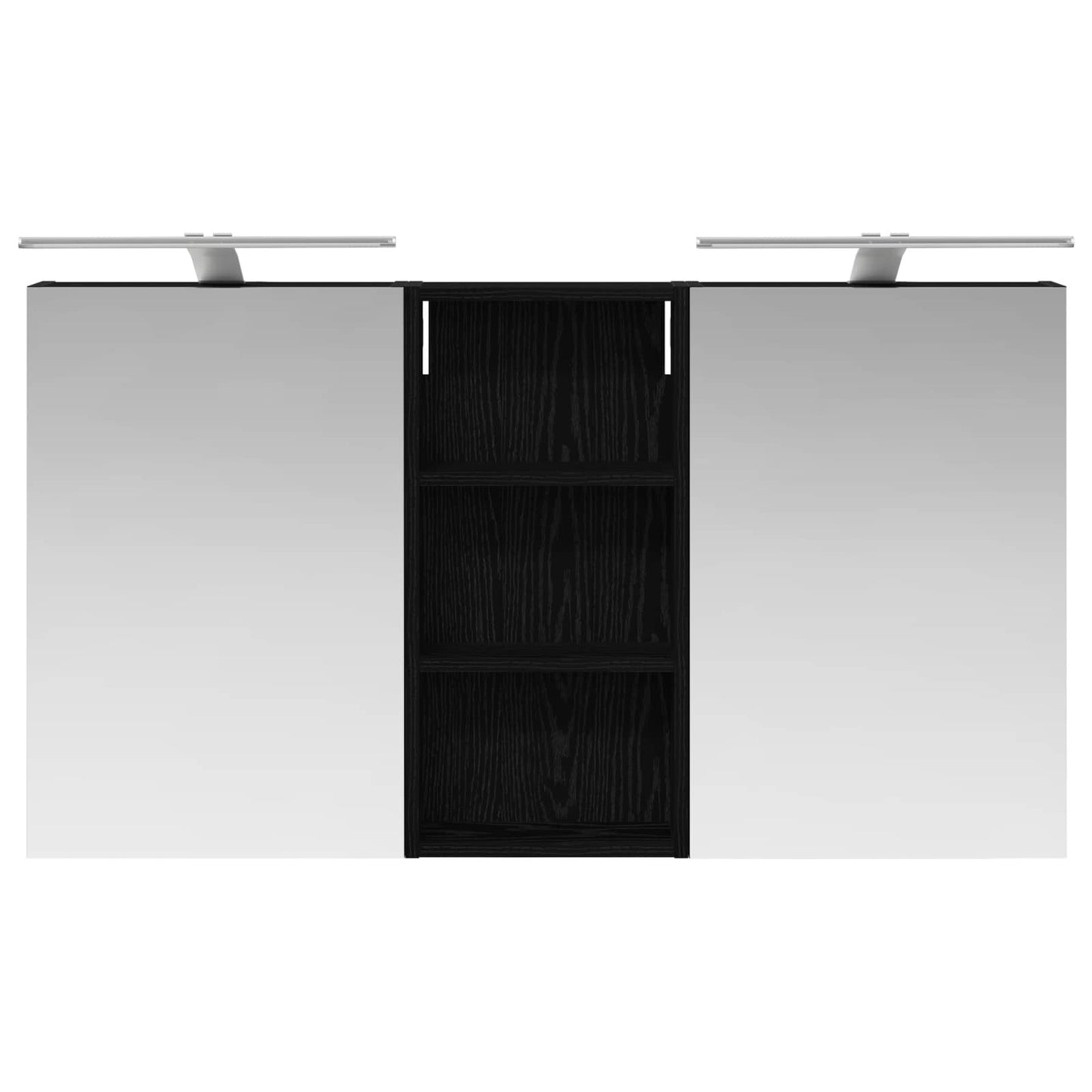 Set di Armadi da Bagno con porta 3 pcs 110 x 10,5 x 60,5 cm | homemem39