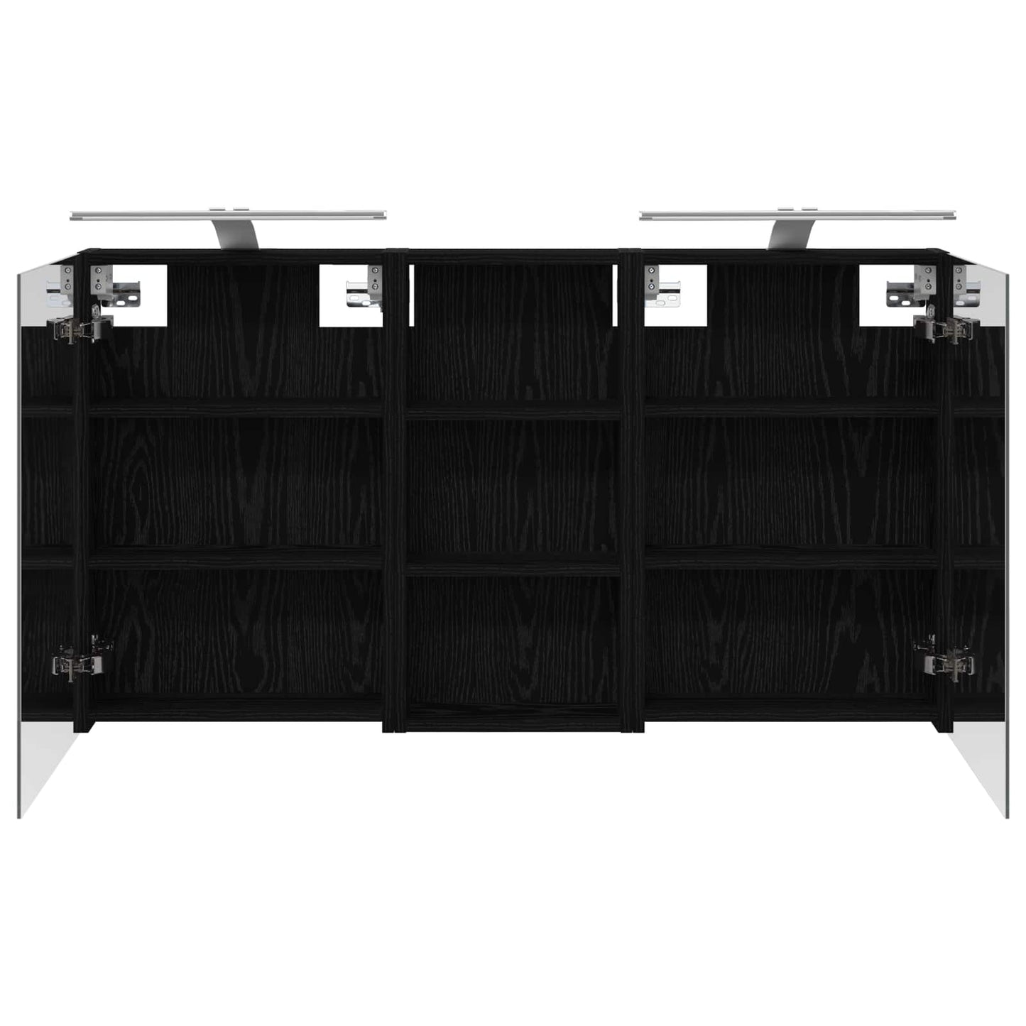 Set di Armadi da Bagno con porta 3 pcs 110 x 10,5 x 60,5 cm | homemem39