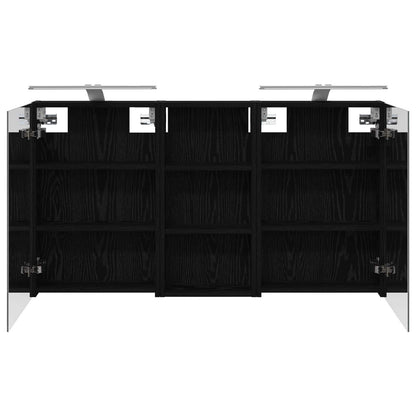 Set di Armadi da Bagno con porta 3 pcs 110 x 10,5 x 60,5 cm