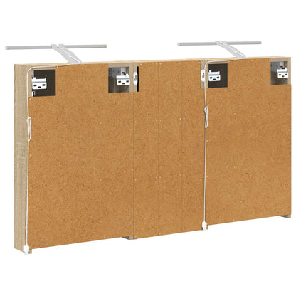 Set di Armadi da Bagno con porta 3 pcs 110 x 10,5 x 60,5 cm