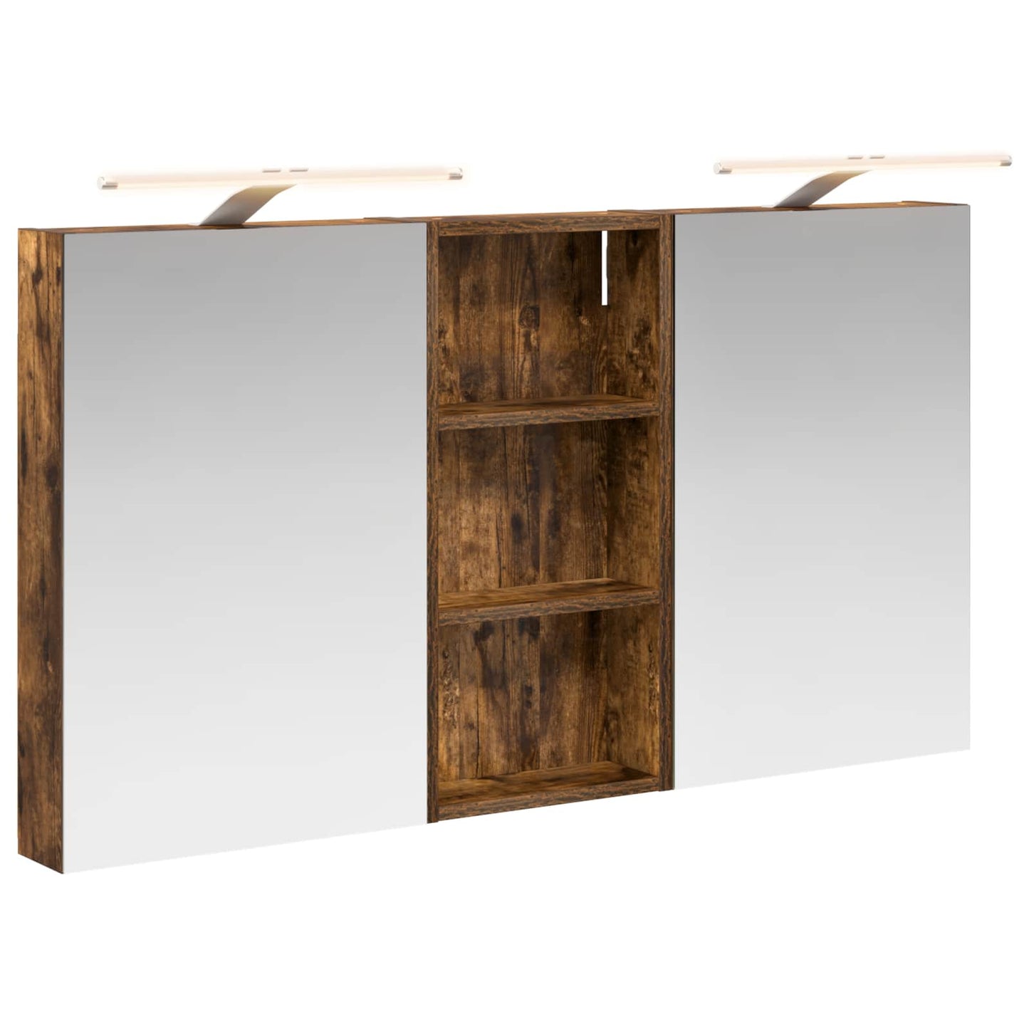 Set di Armadi da Bagno con porta 3 pcs 110 x 10,5 x 60,5 cm | homemem39