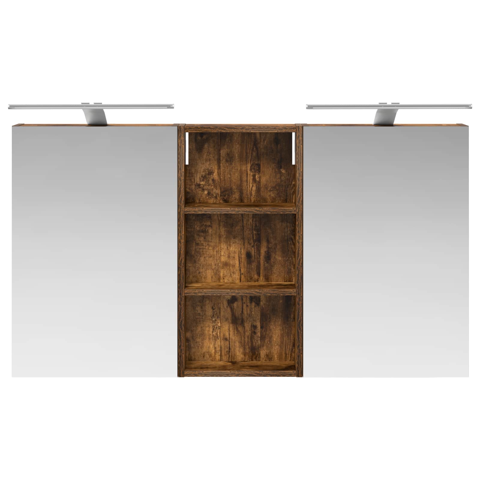 Set di Armadi da Bagno con porta 3 pcs 110 x 10,5 x 60,5 cm | homemem39