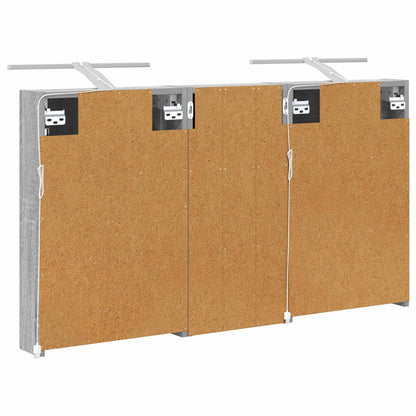 Set di Armadi da Bagno con porta 3 pcs 110 x 10,5 x 60,5 cm | homemem39