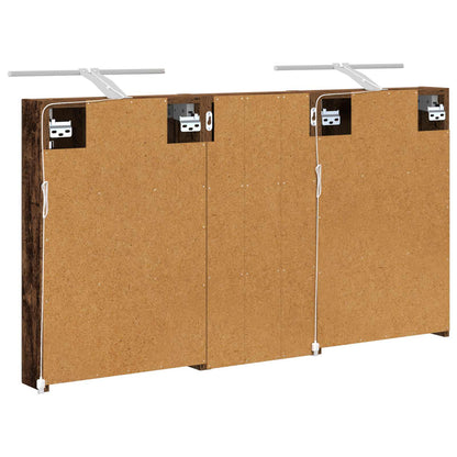 Set di Armadi da Bagno con porta 3 pcs 110 x 10,5 x 60,5 cm