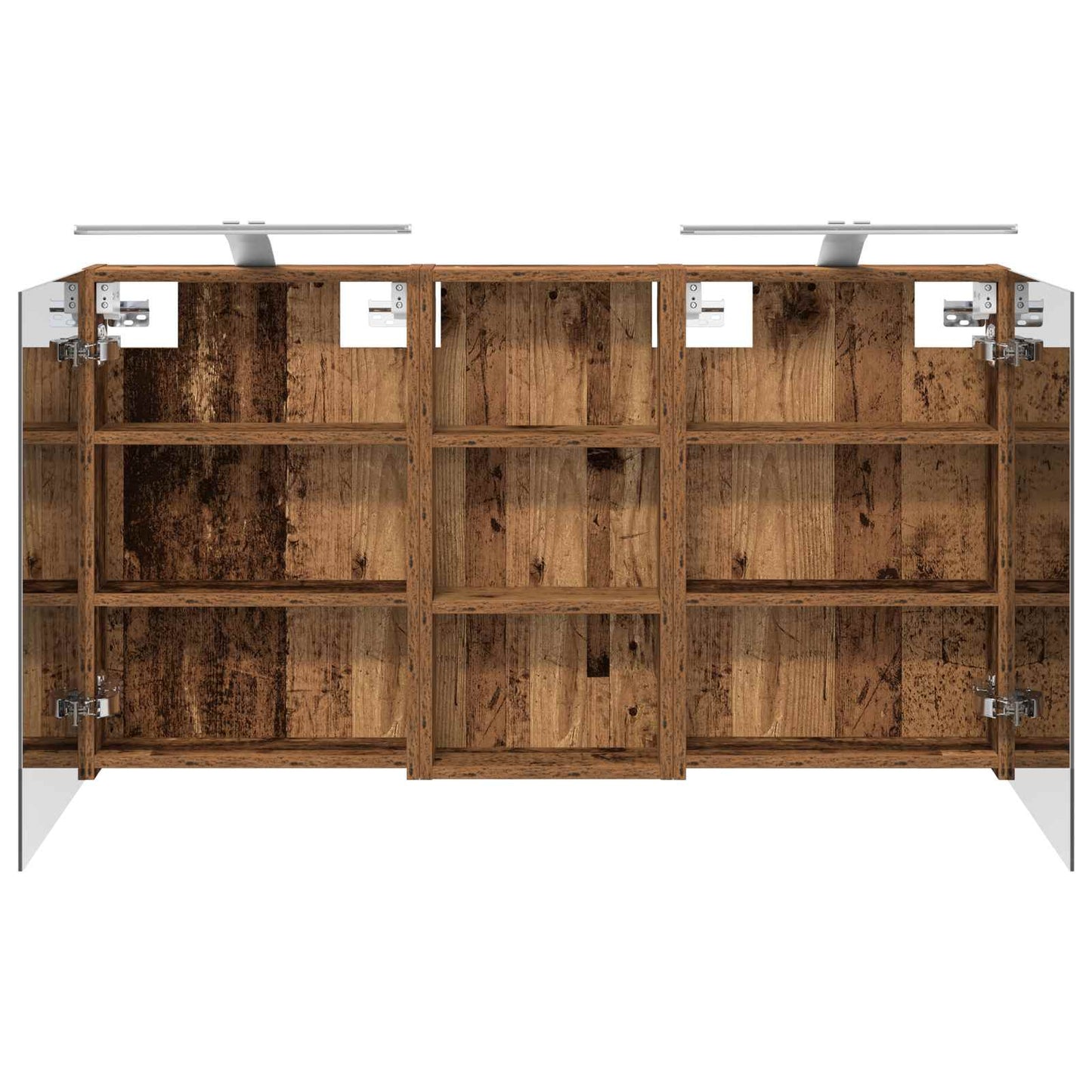 Set di Armadi da Bagno con porta 3 pcs 110 x 10,5 x 60,5 cm | homemem39