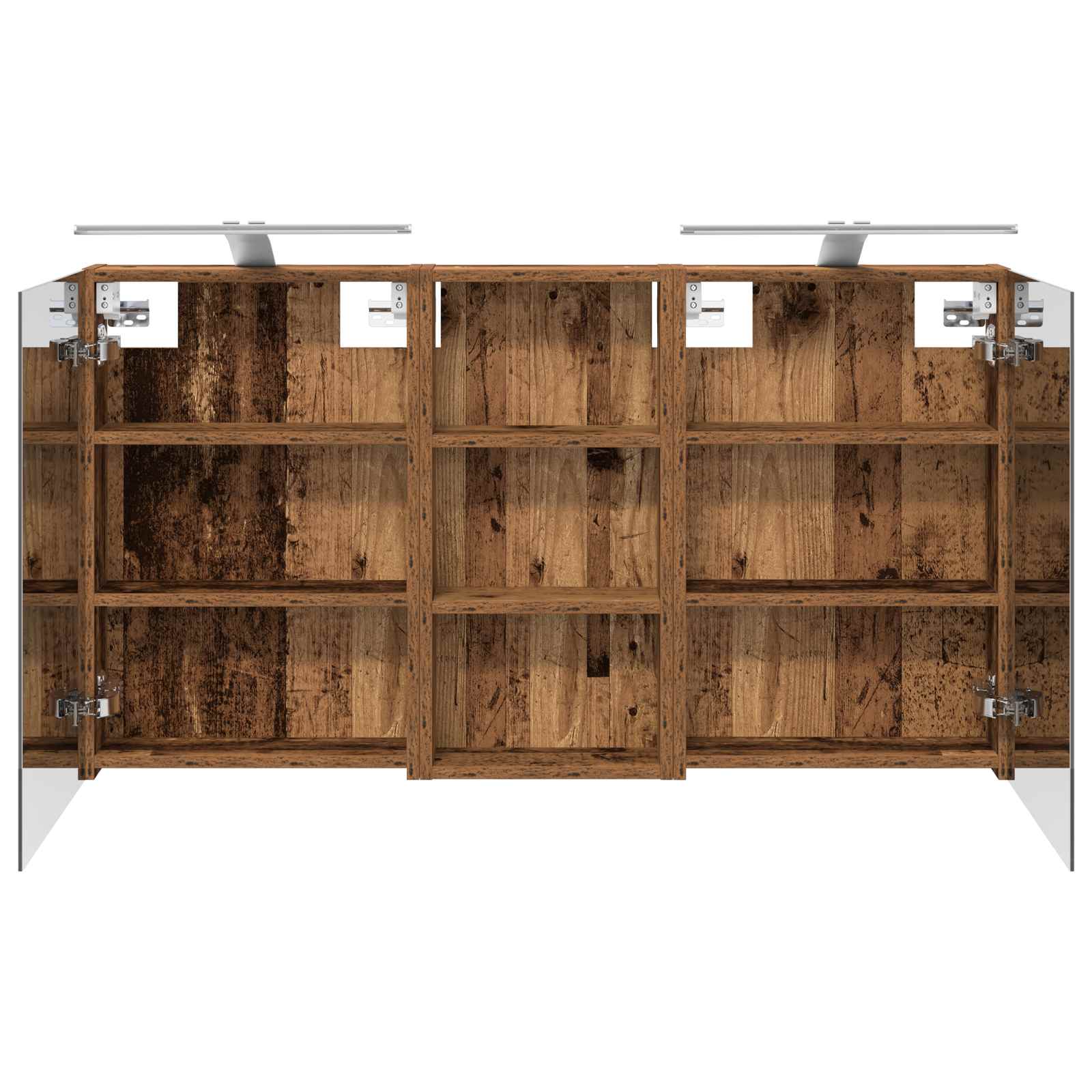 Set di Armadi da Bagno con porta 3 pcs 110 x 10,5 x 60,5 cm | homemem39