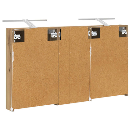 Set di Armadi da Bagno con porta 3 pcs 110 x 10,5 x 60,5 cm