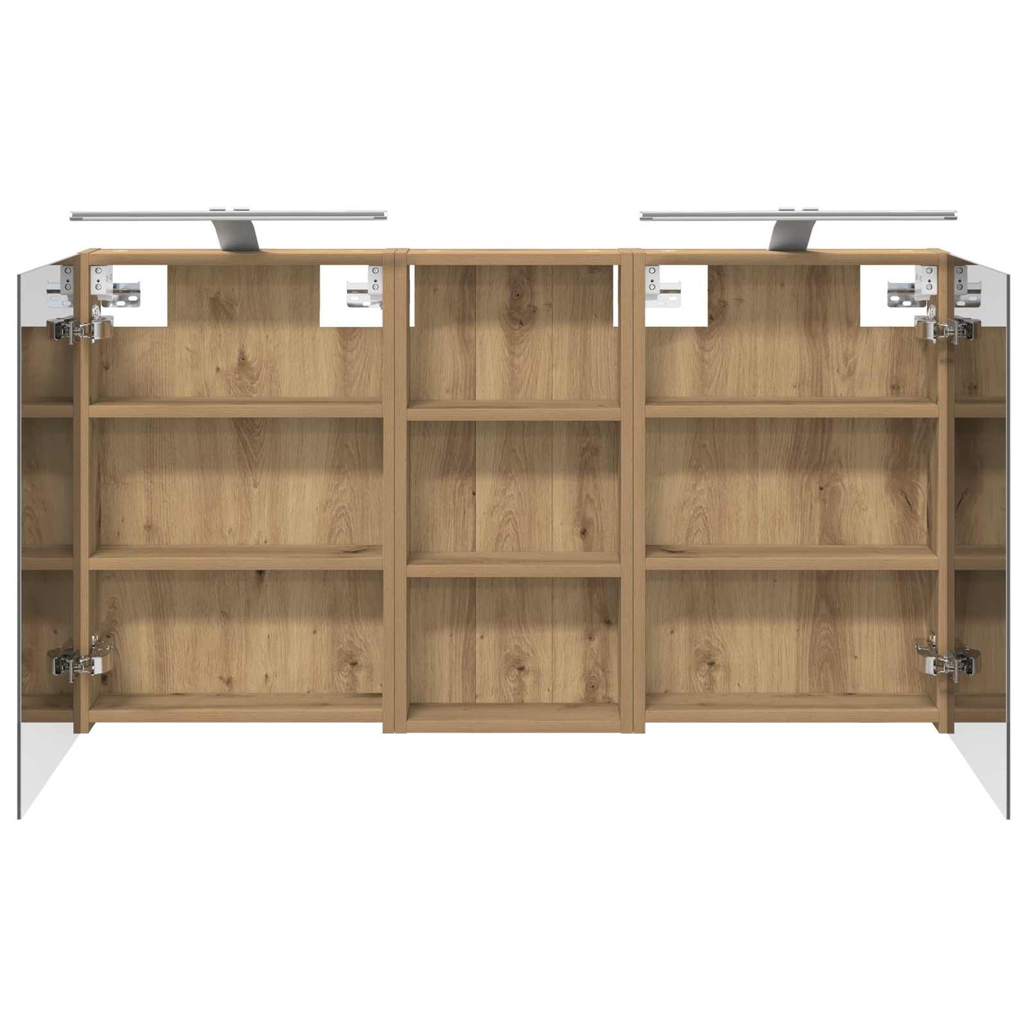 Set di Armadi da Bagno con porta 3 pcs 110 x 10,5 x 60,5 cm