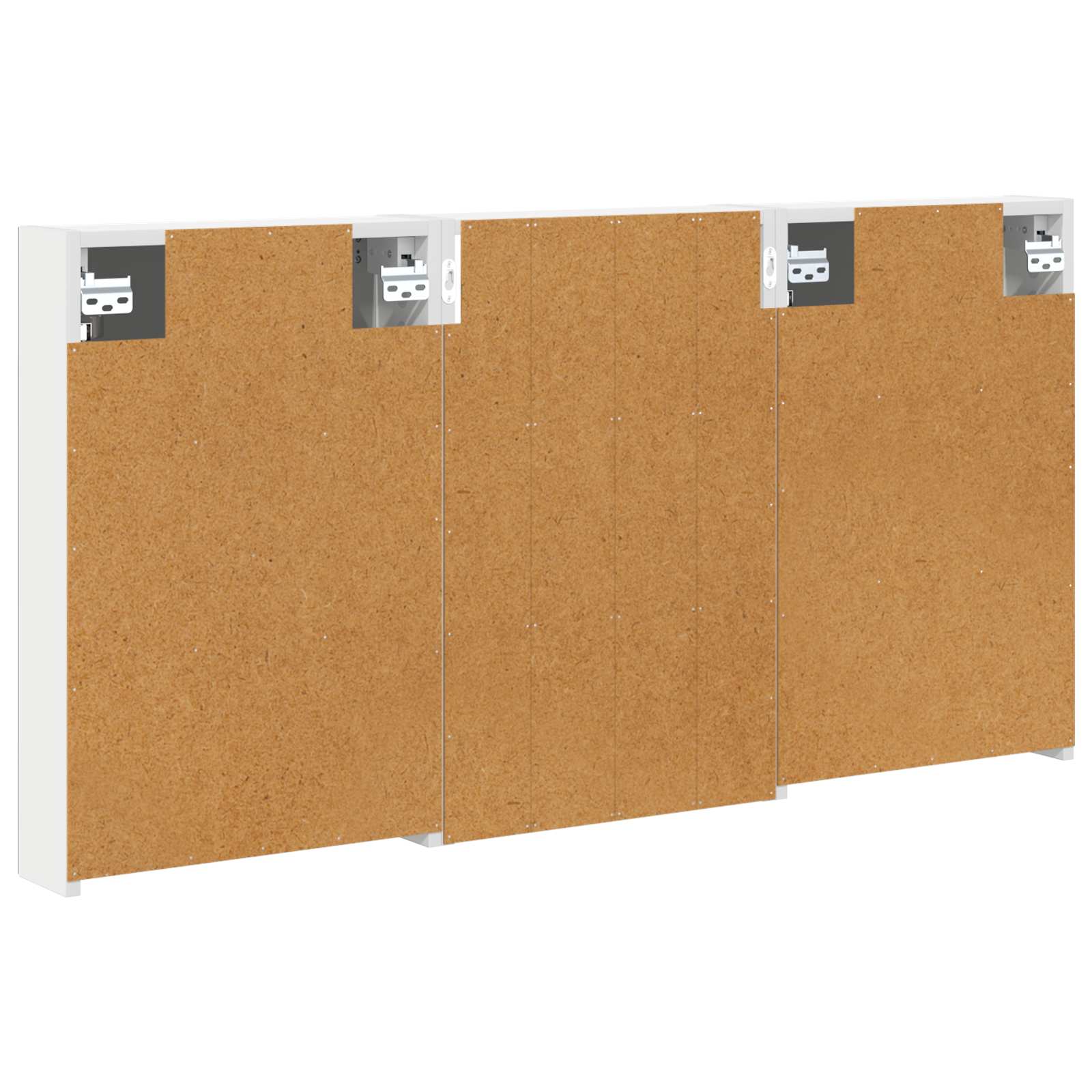 Set di Armadi da Bagno con porta 3 pcs 120 x 10,5 x 60,5 cm | homemem39