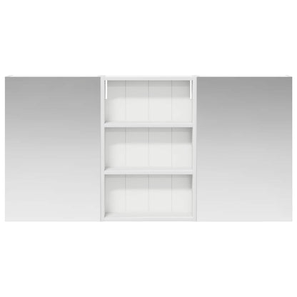 Set di Armadi da Bagno con porta 3 pcs 120 x 10,5 x 60,5 cm