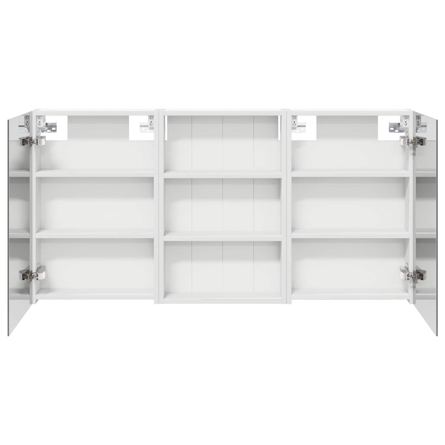 Set di Armadi da Bagno con porta 3 pcs 120 x 10,5 x 60,5 cm