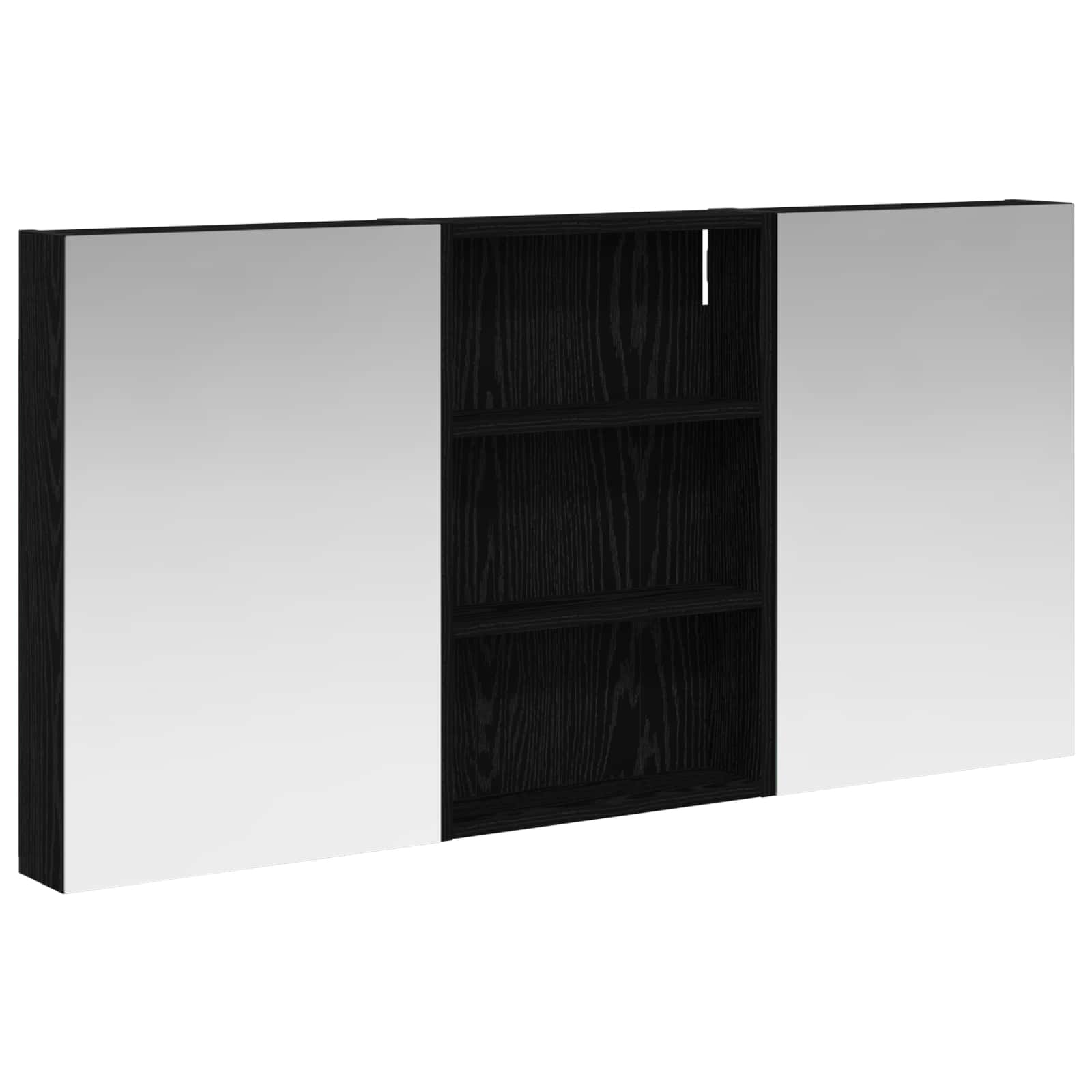 Set di Armadi da Bagno con porta 3 pcs 120 x 10,5 x 60,5 cm | homemem39