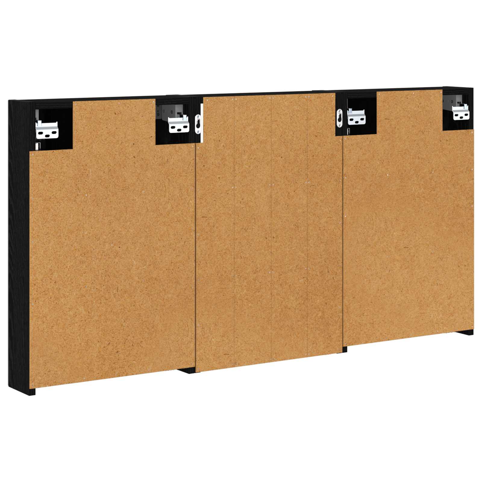Set di Armadi da Bagno con porta 3 pcs 120 x 10,5 x 60,5 cm | homemem39