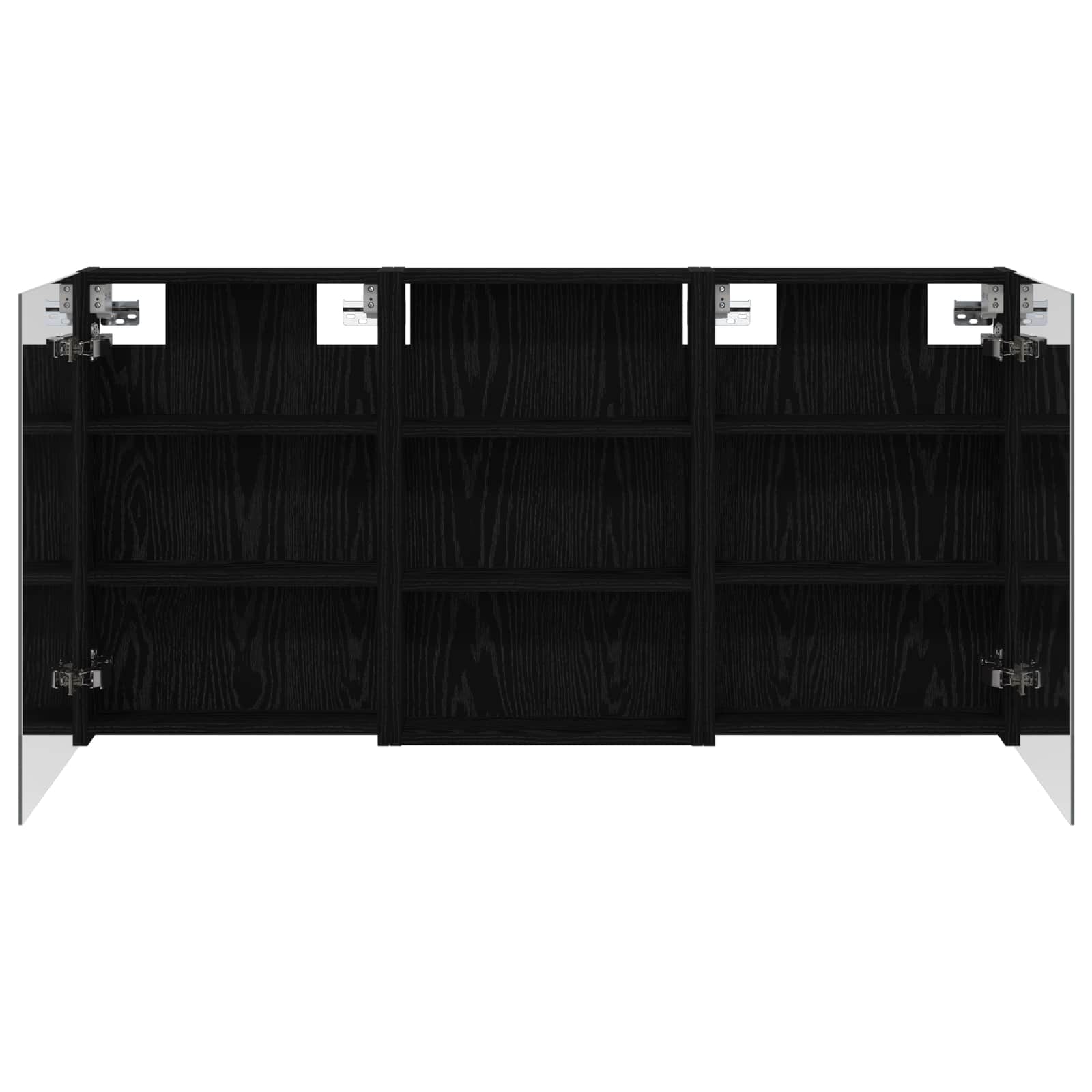 Set di Armadi da Bagno con porta 3 pcs 120 x 10,5 x 60,5 cm | homemem39