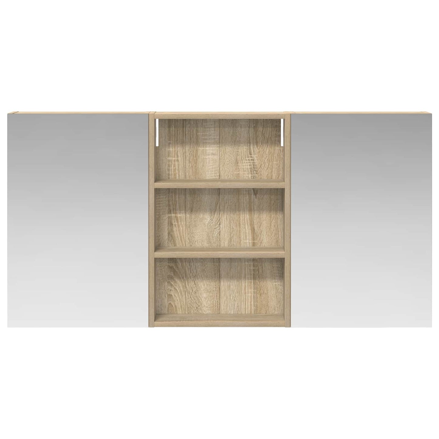Set di Armadi da Bagno con porta 3 pcs 120 x 10,5 x 60,5 cm