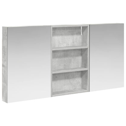 Set di Armadi da Bagno con porta 3 pcs 120 x 10,5 x 60,5 cm