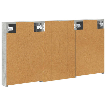 Set di Armadi da Bagno con porta 3 pcs 120 x 10,5 x 60,5 cm