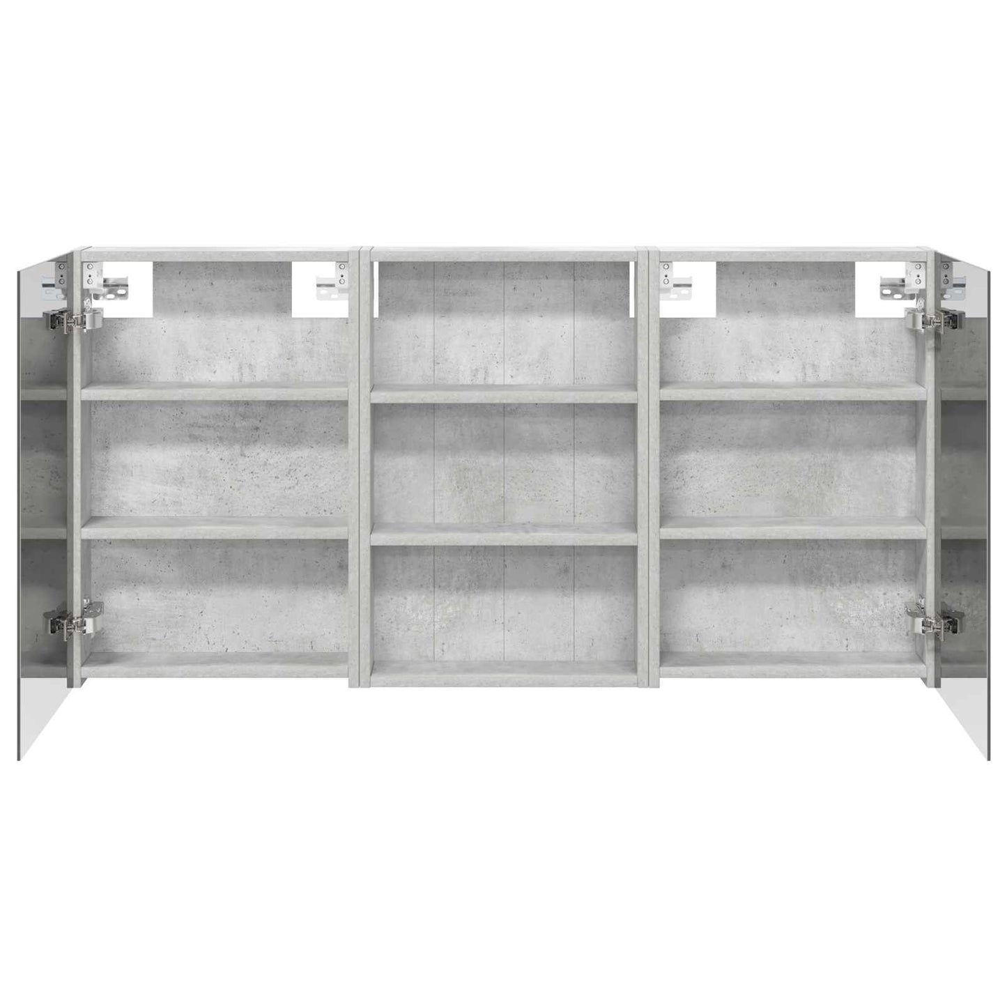 Set di Armadi da Bagno con porta 3 pcs 120 x 10,5 x 60,5 cm | homemem39