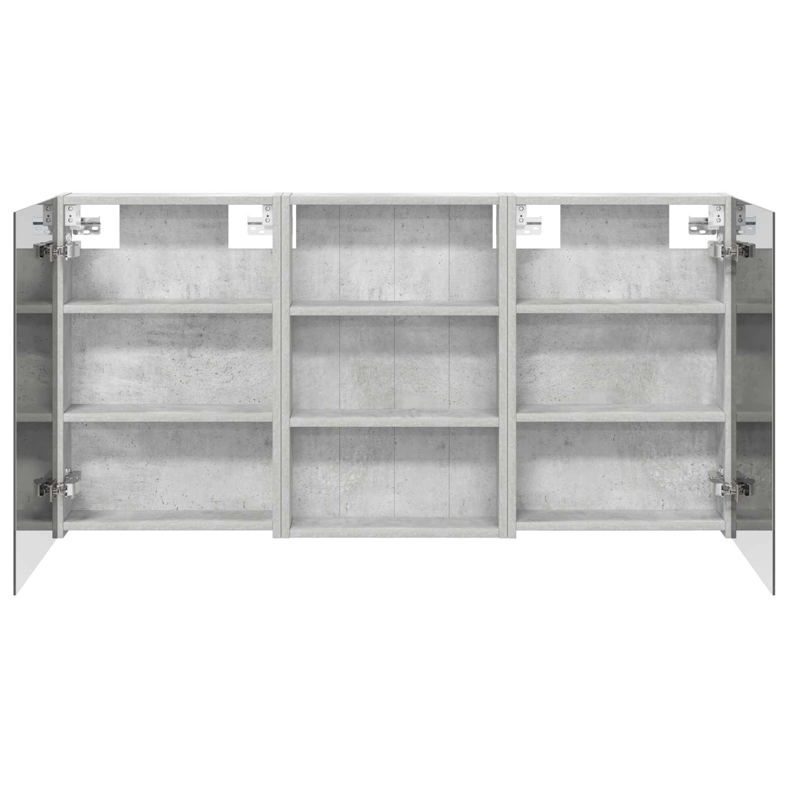 Set di Armadi da Bagno con porta 3 pcs 120 x 10,5 x 60,5 cm | homemem39