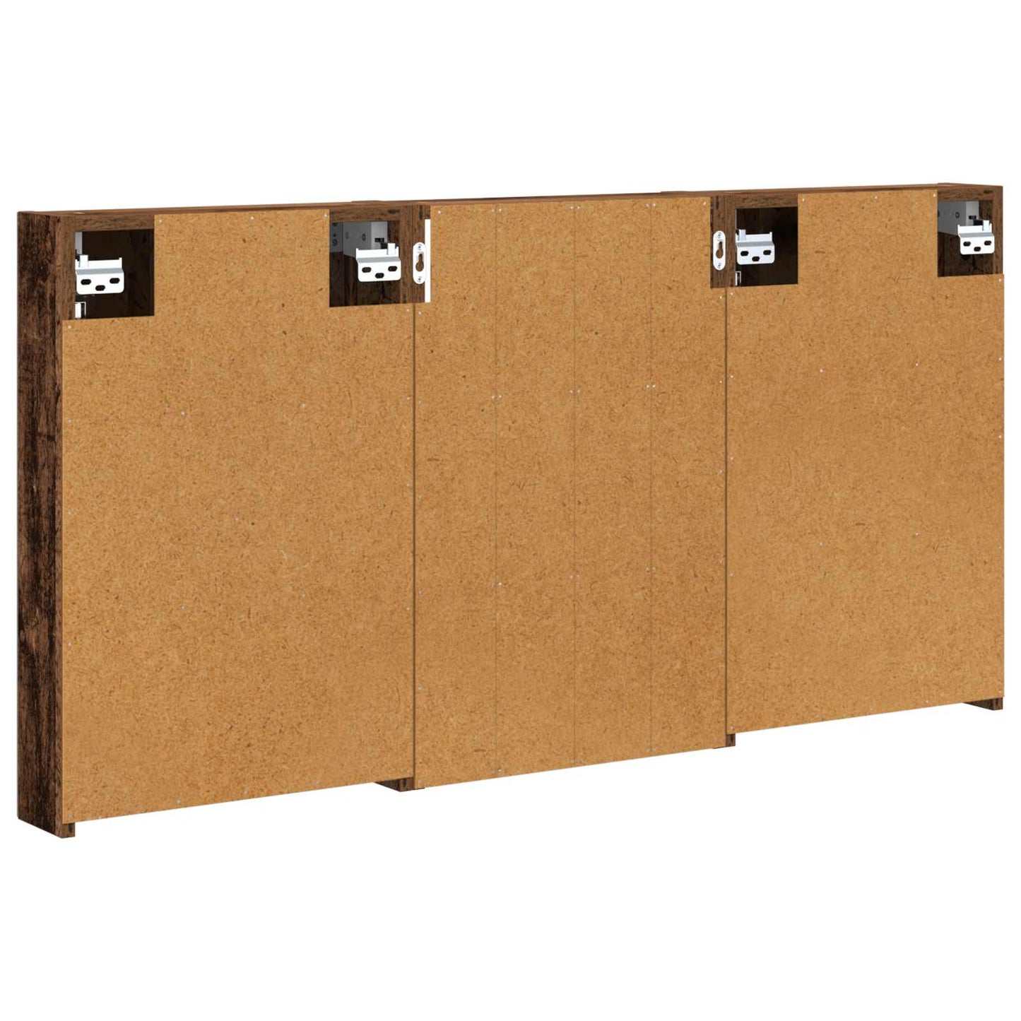 Set di Armadi da Bagno con porta 3 pcs 120 x 10,5 x 60,5 cm | homemem39