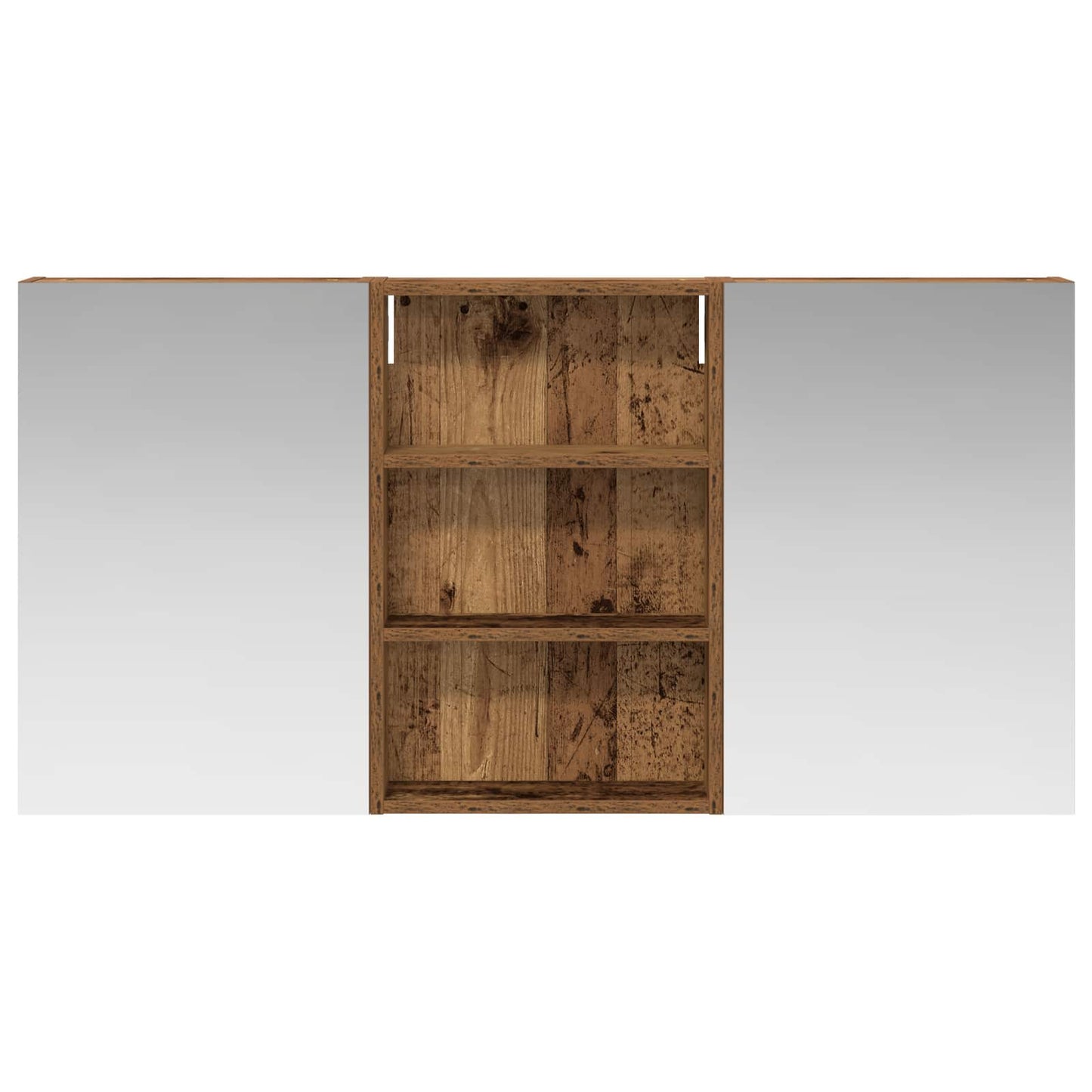 Set di Armadi da Bagno con porta 3 pcs 120 x 10,5 x 60,5 cm