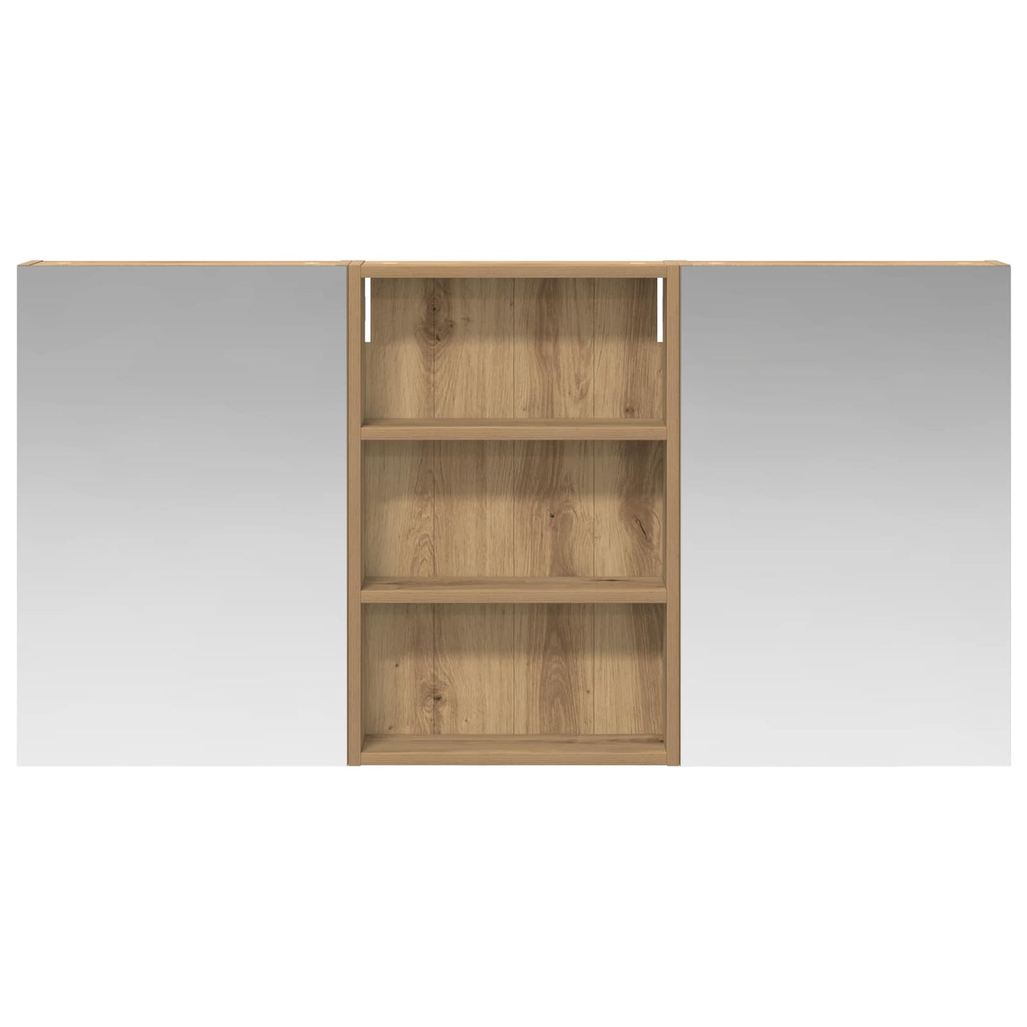 Set di Armadi da Bagno con porta 3 pcs 120 x 10,5 x 60,5 cm | homemem39