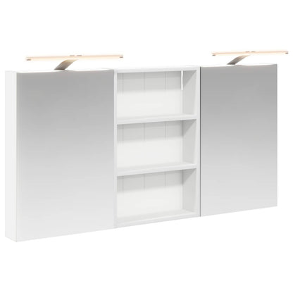 Set di Armadi da Bagno con porta 3 pcs 120 x 10,5 x 60,5 cm | homemem39