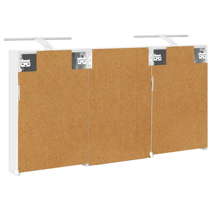 Set di Armadi da Bagno con porta 3 pcs 120 x 10,5 x 60,5 cm
