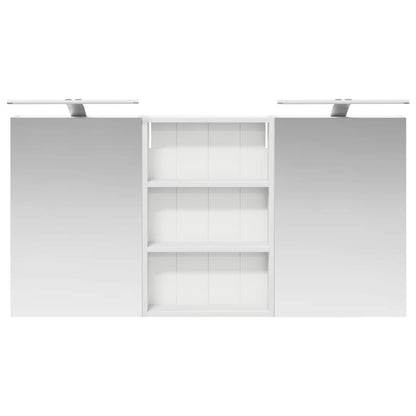 Set di Armadi da Bagno con porta 3 pcs 120 x 10,5 x 60,5 cm | homemem39