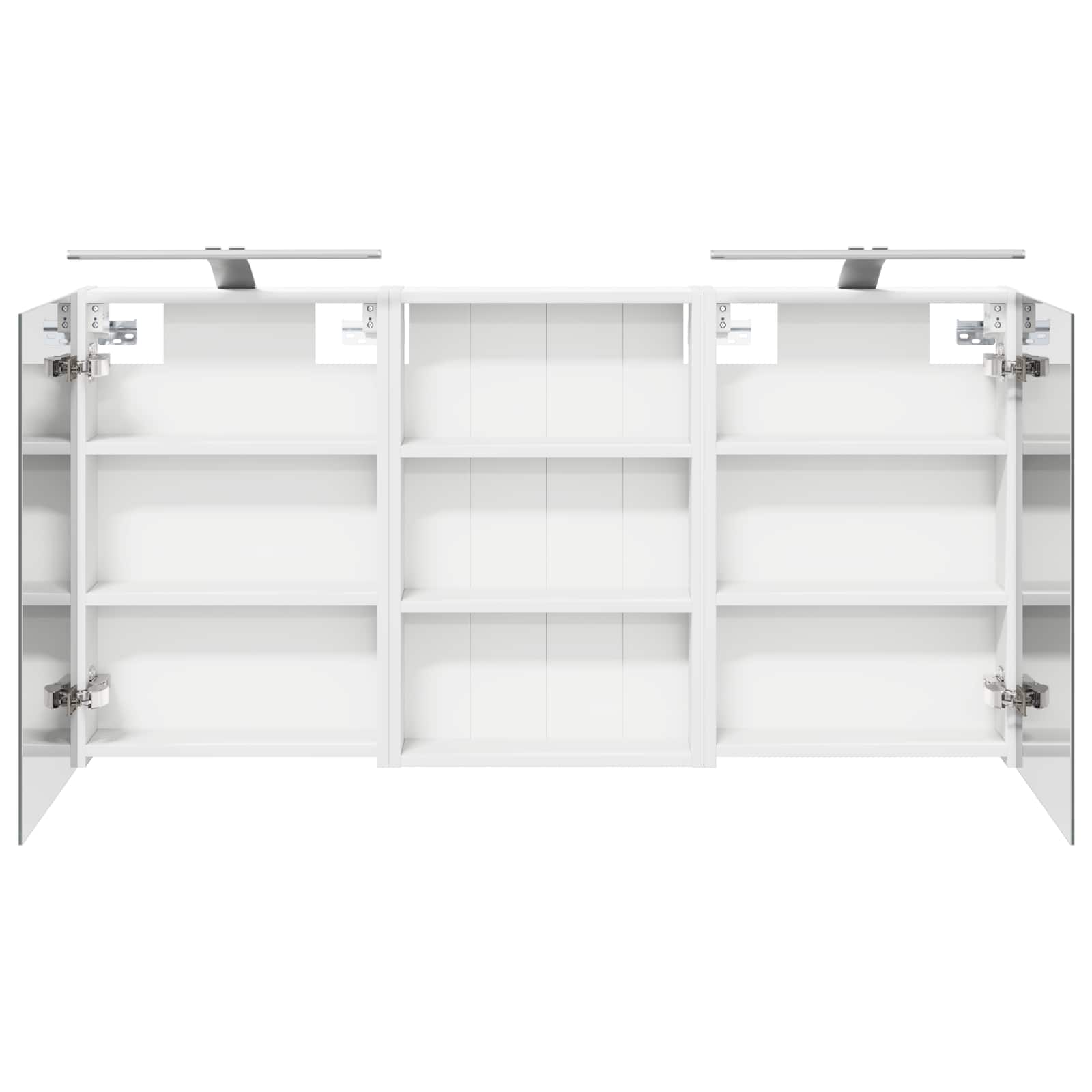 Set di Armadi da Bagno con porta 3 pcs 120 x 10,5 x 60,5 cm | homemem39