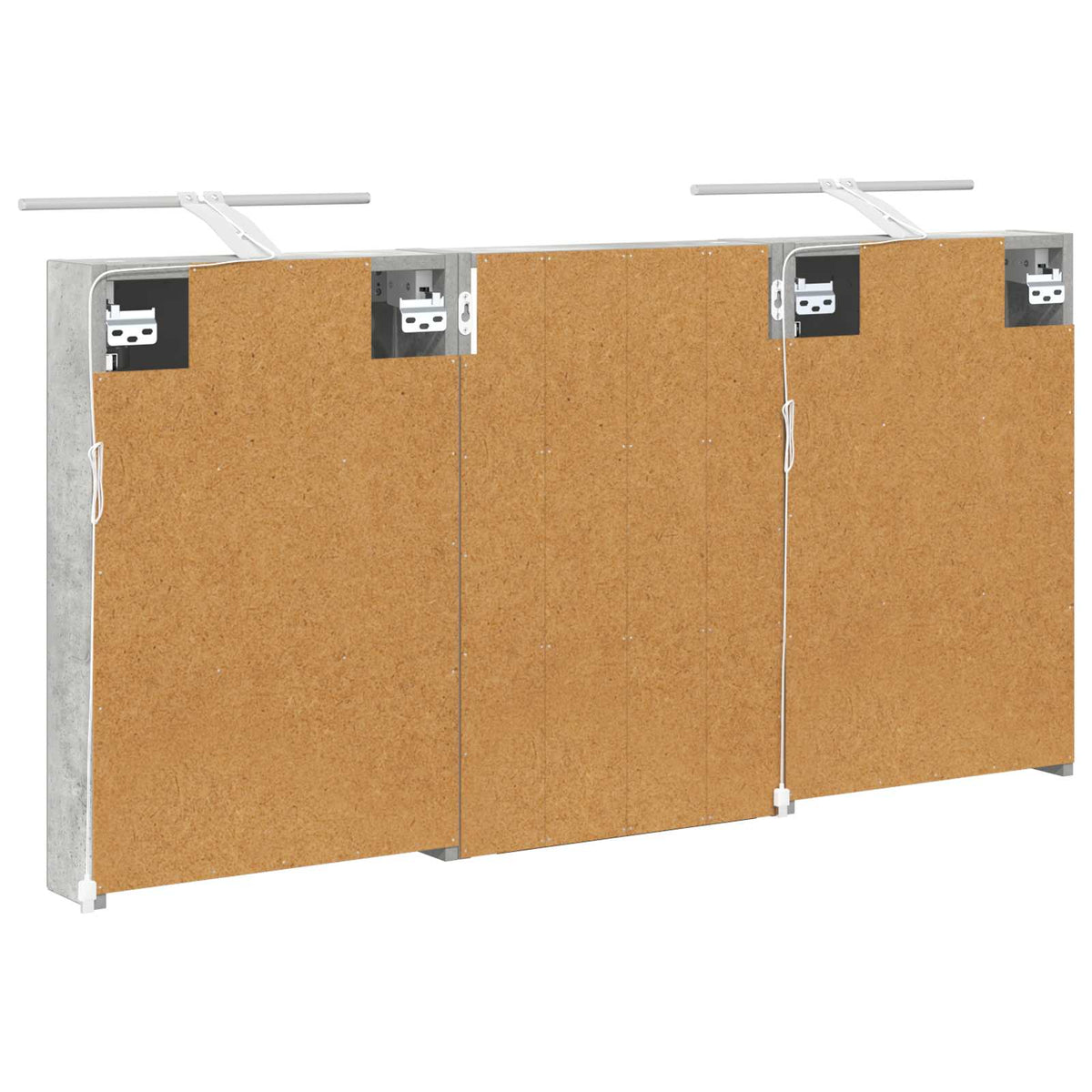 Set di Armadi da Bagno 3 pz 120 x 10,5 x 60,5 cm | homemem39