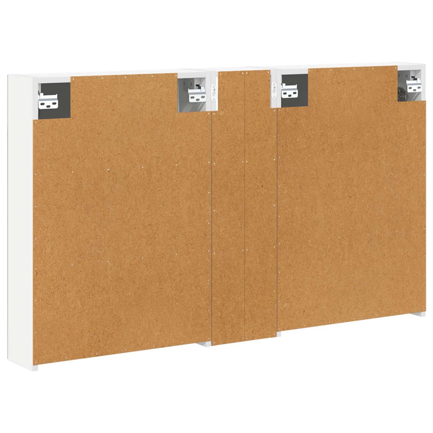 Set di Armadi da Bagno con lo scaffale 3 pcs 120 x 14,5 x 70 cm